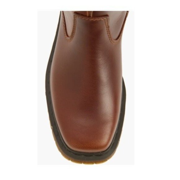 Dr. Martens Amaayah Hi Boots, Tall Riding Boot, Butterscotch - Orleans, US 9 - Picture 10 of 16